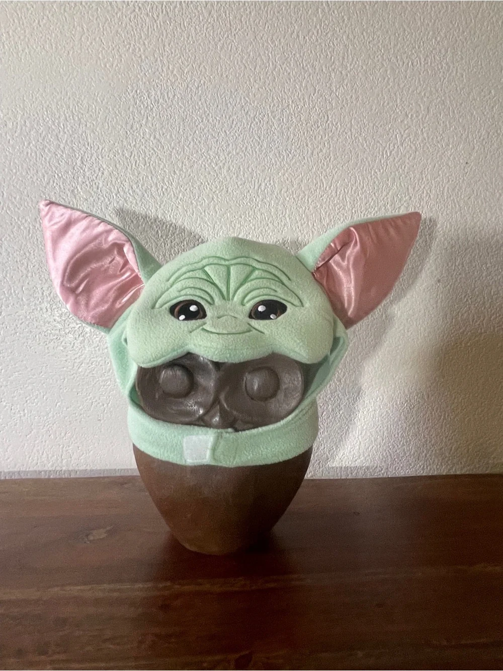 Star Wars Grogu Baby Yoda Youth Hood Hat Costume Cosplay Halloween